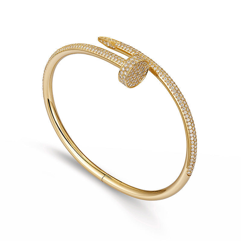 [AuraEcho]JUSTE BRACELET 3.5MM ALL DIAMONDS