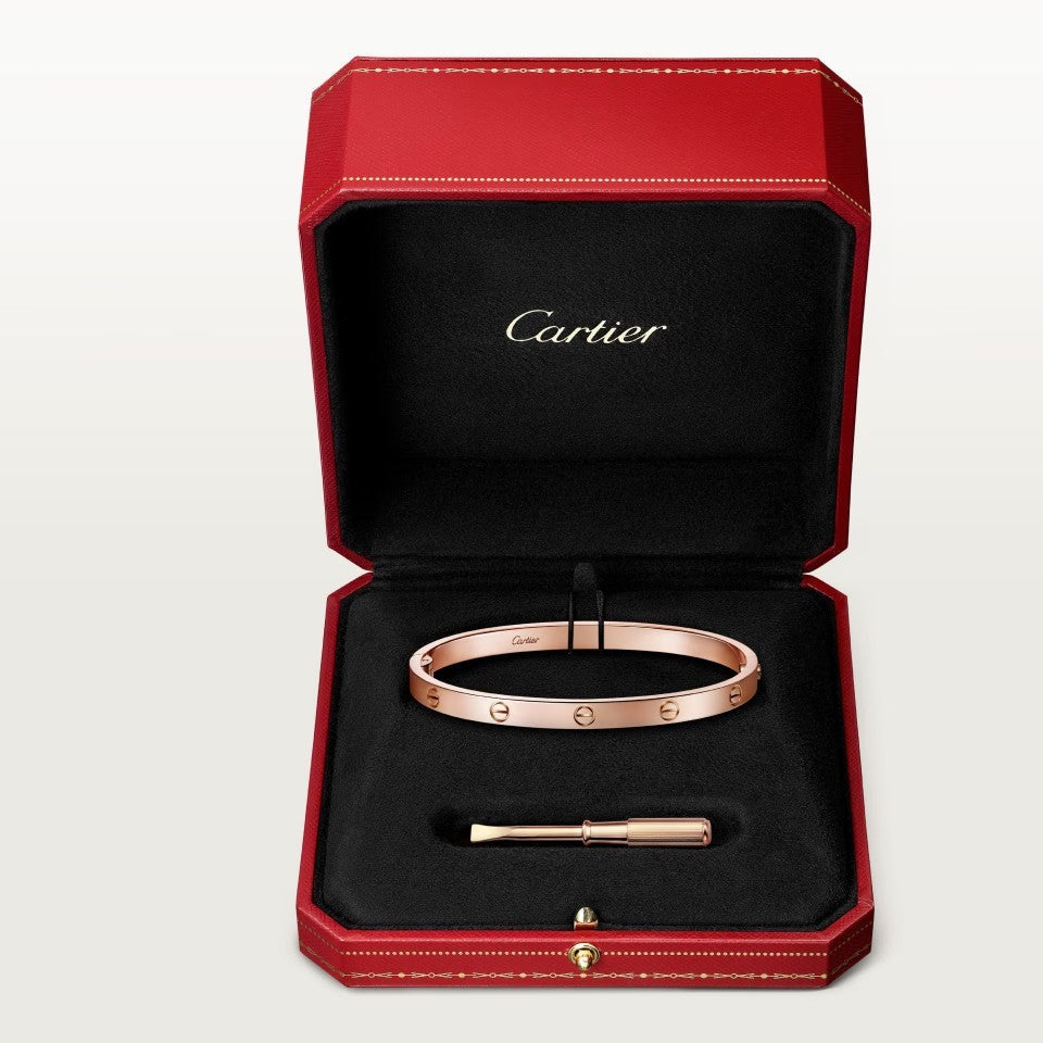 [AuraEcho]LOVE BRACELET 4.8MM 4 DIAMONDS