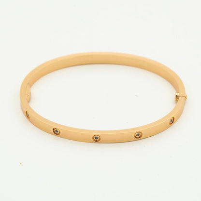 [AuraEcho]LOVE BRACELET 3.65MM 10 DIAMONDS