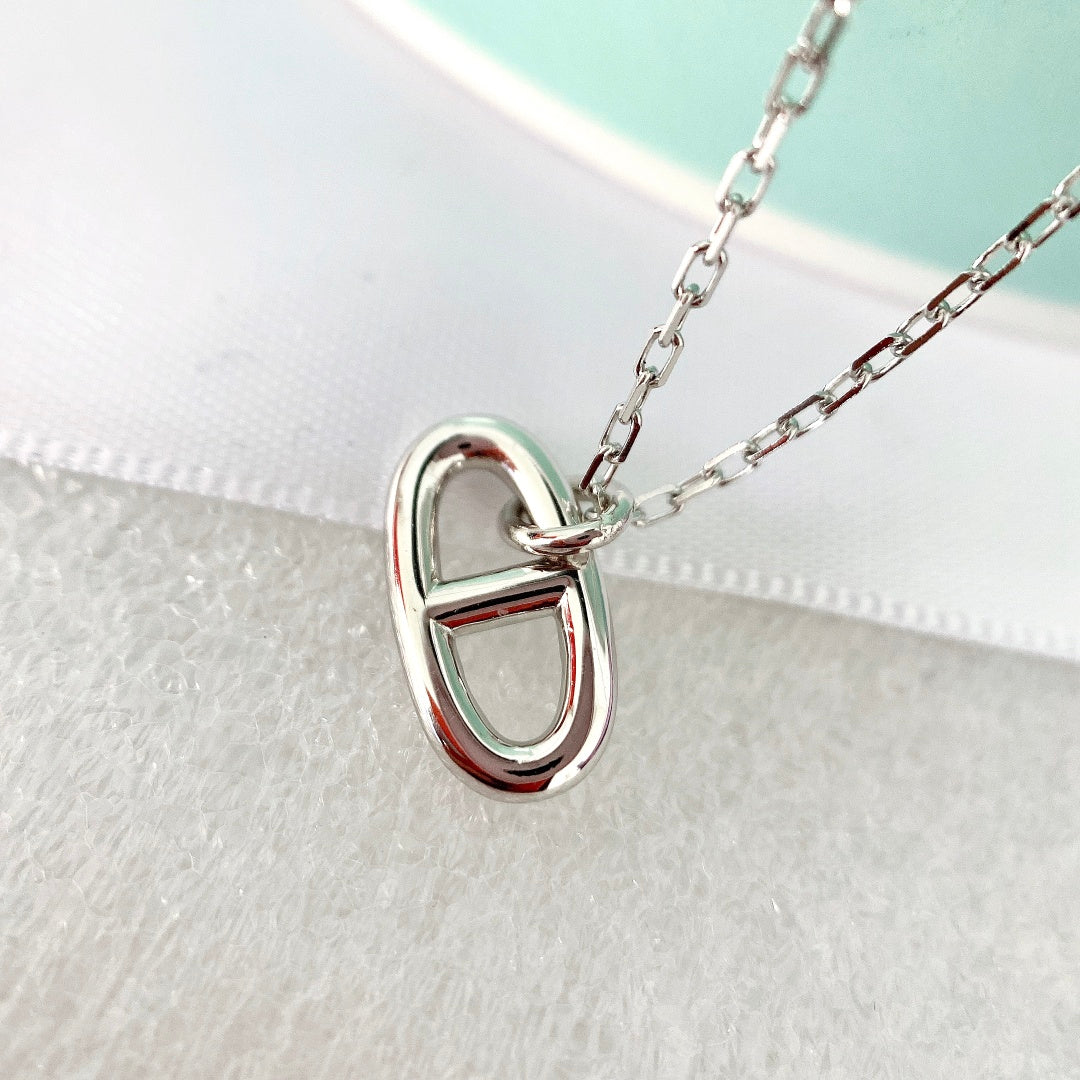 [AuraEcho]HM PIG NOSE NECKLACE