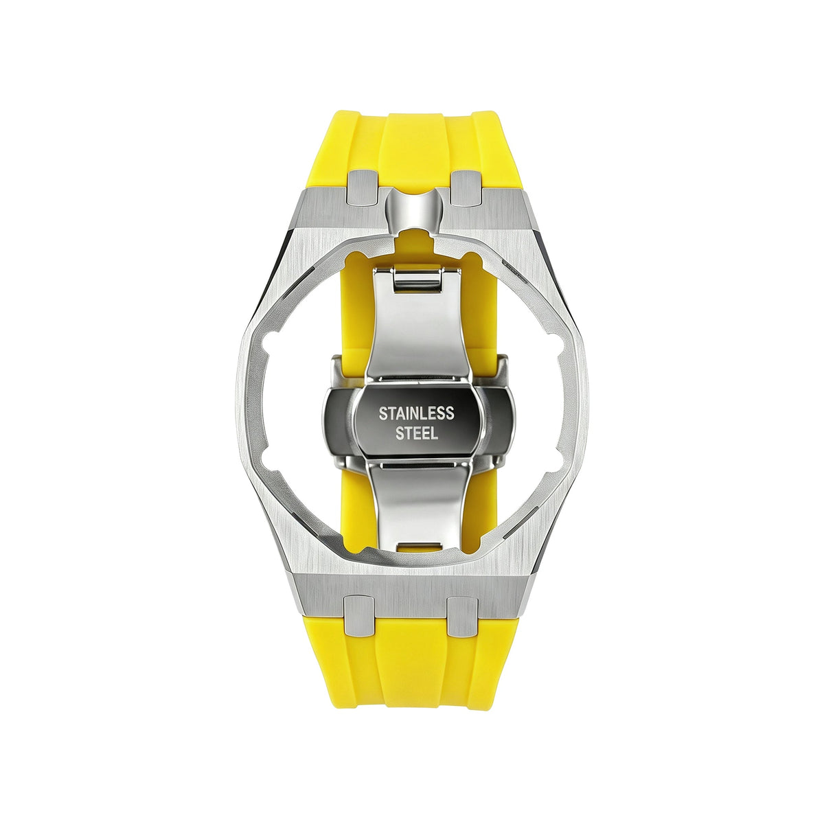 [AuraEcho]Royal Oak Pop Exclusive Steel Case & Silicone Strap With Cradle(Only Strap)