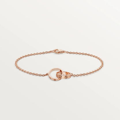 [AuraEcho]LOVE BRACELET DOUBLE RING