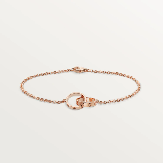 [AuraEcho]LOVE BRACELET DOUBLE RING