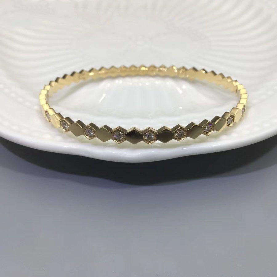 [AuraEcho]BEE LOVE GOLD DIAMOND BRACELET