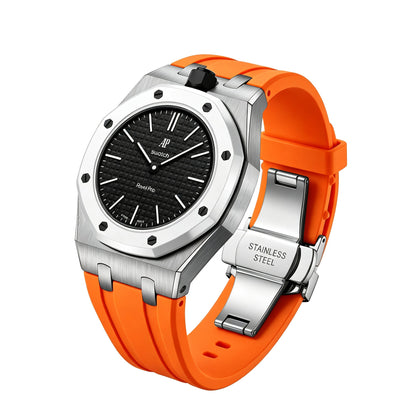 [AuraEcho]Royal Oak Pop Exclusive Steel Case & Silicone Strap With Cradle(Only Strap)