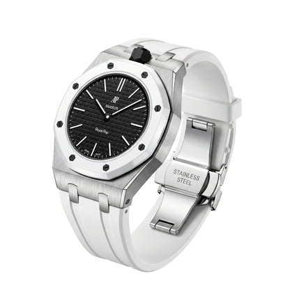 [AuraEcho]Royal Oak Pop Exclusive Steel Case & Silicone Strap With Cradle(Only Strap)