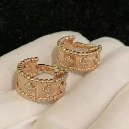 [AuraEcho]PERLEE DIAMOND EARRINGS